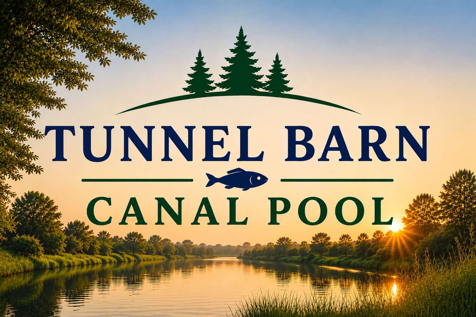 Canal Pool at Tunnel Barn Farm